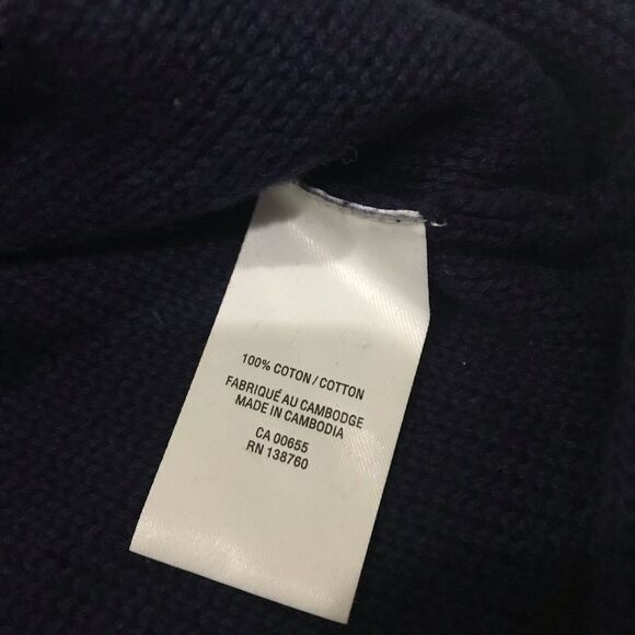 Reitmans The Short Cut Navy Blue Women Sweater Longsleeves XXS - Picture 9 of 11